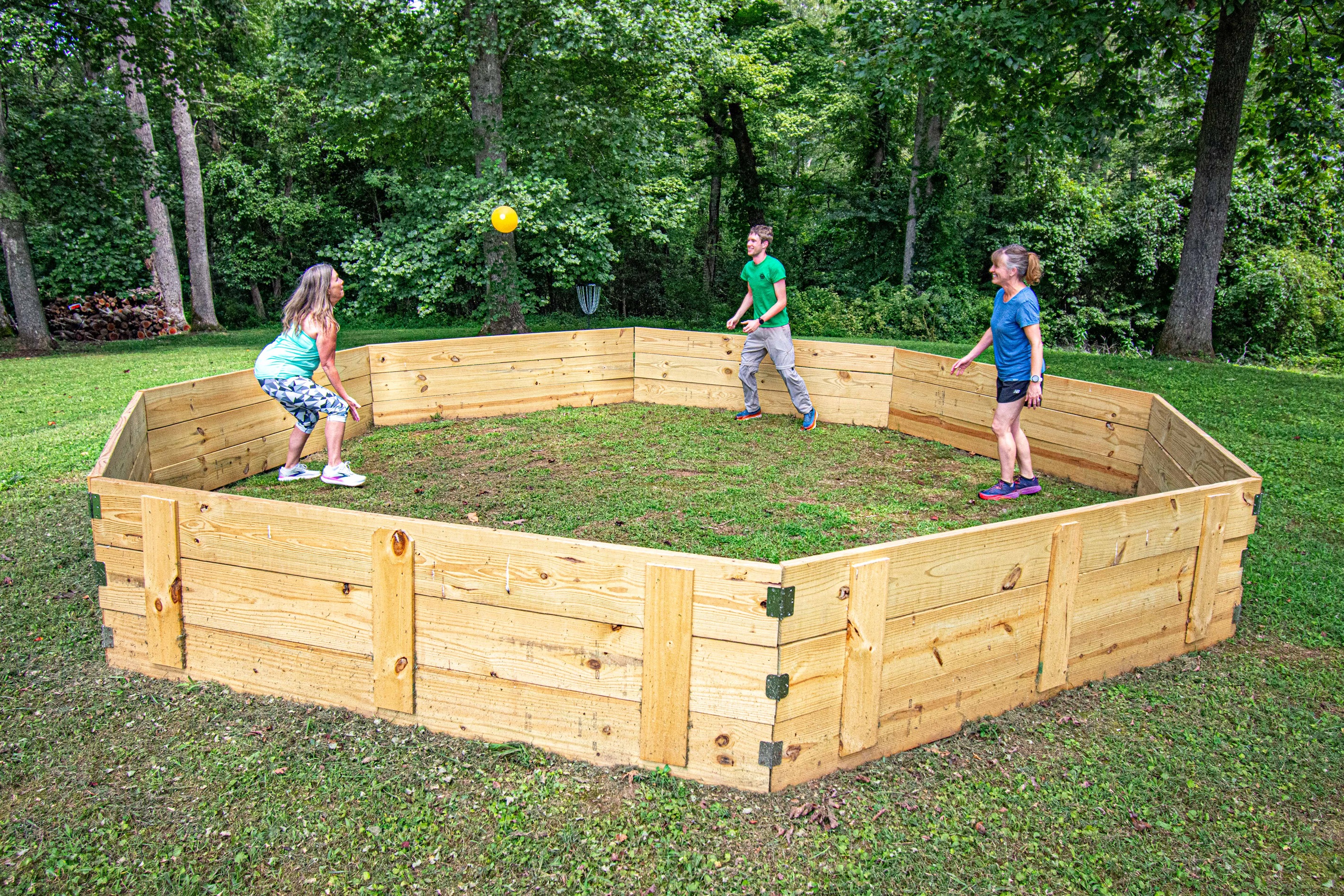 ⚽ Get the whole crew laughing and moving with a fast-paced game of Gaga Ball in our private pit — a guest favorite for kids, teens, and grown-ups alike!