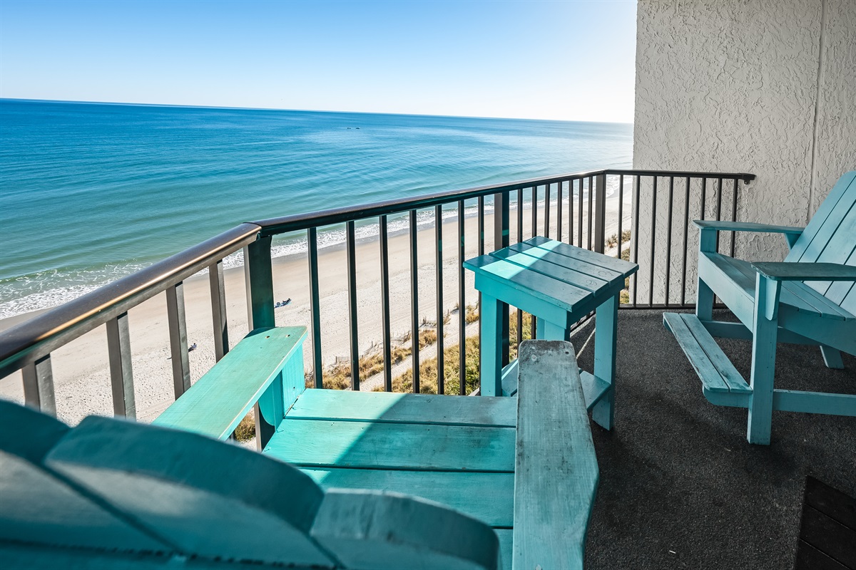 Breathtaking Views from Balcony!