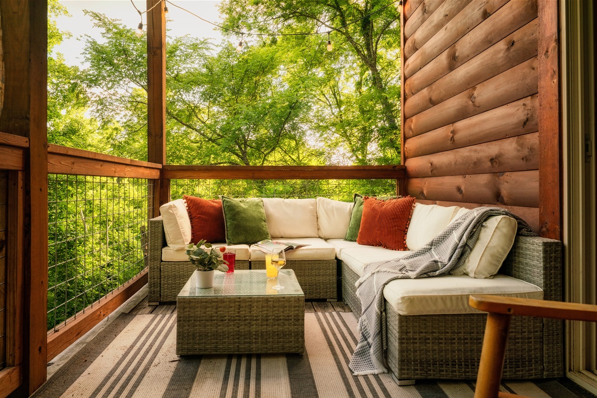 A peaceful corner under the sky