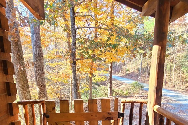 Front deck entrance
Upper wrap around deck- fully enclosed, great for pets and little ones.