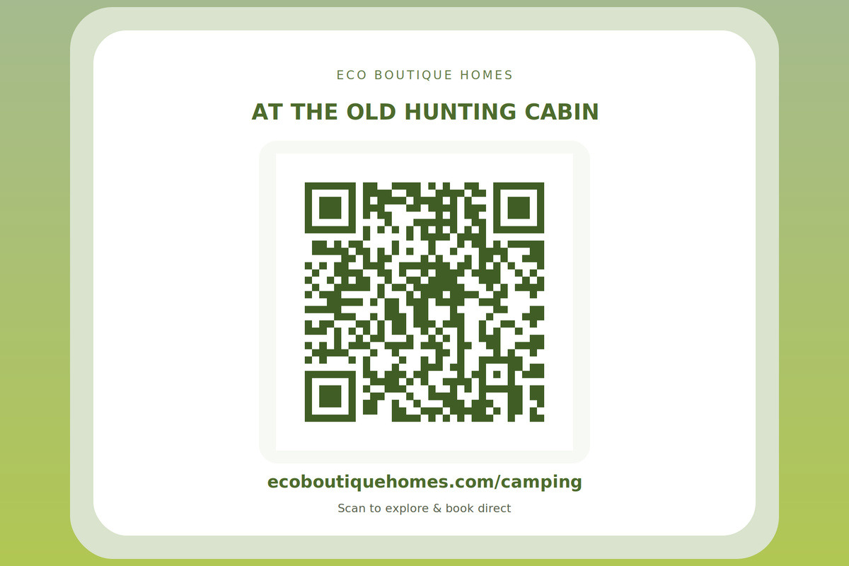 At the Old Hunting Cabin | Explore and book direct: ecoboutiquehomes.com/camping