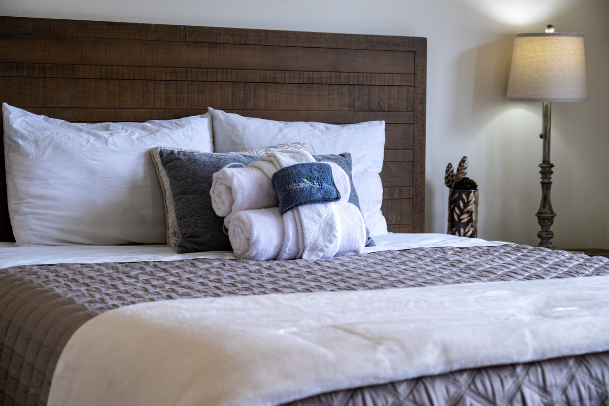 Sink into plush comfort with soft linens, cozy bedding, and thoughtful touches designed for a restful night’s sleep.
