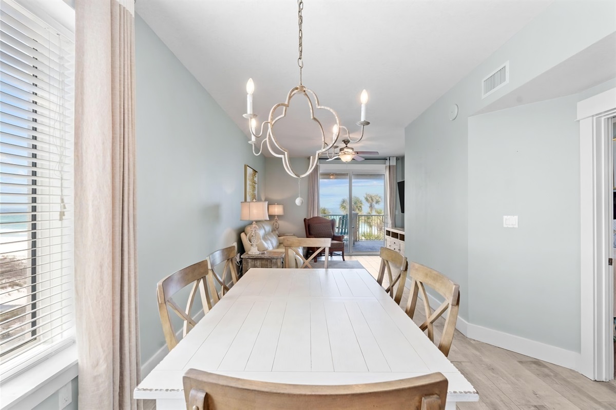 Gulf Views from Dining Room