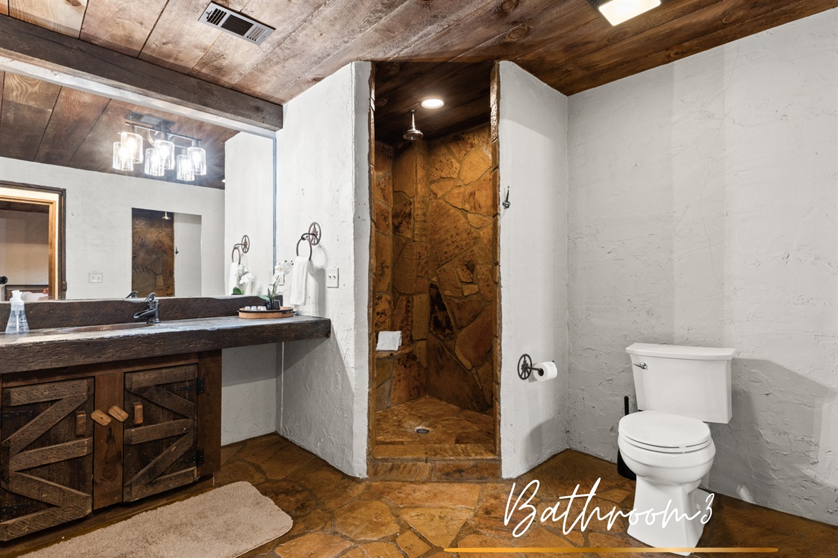 Warm light and textures that whisper "relax."