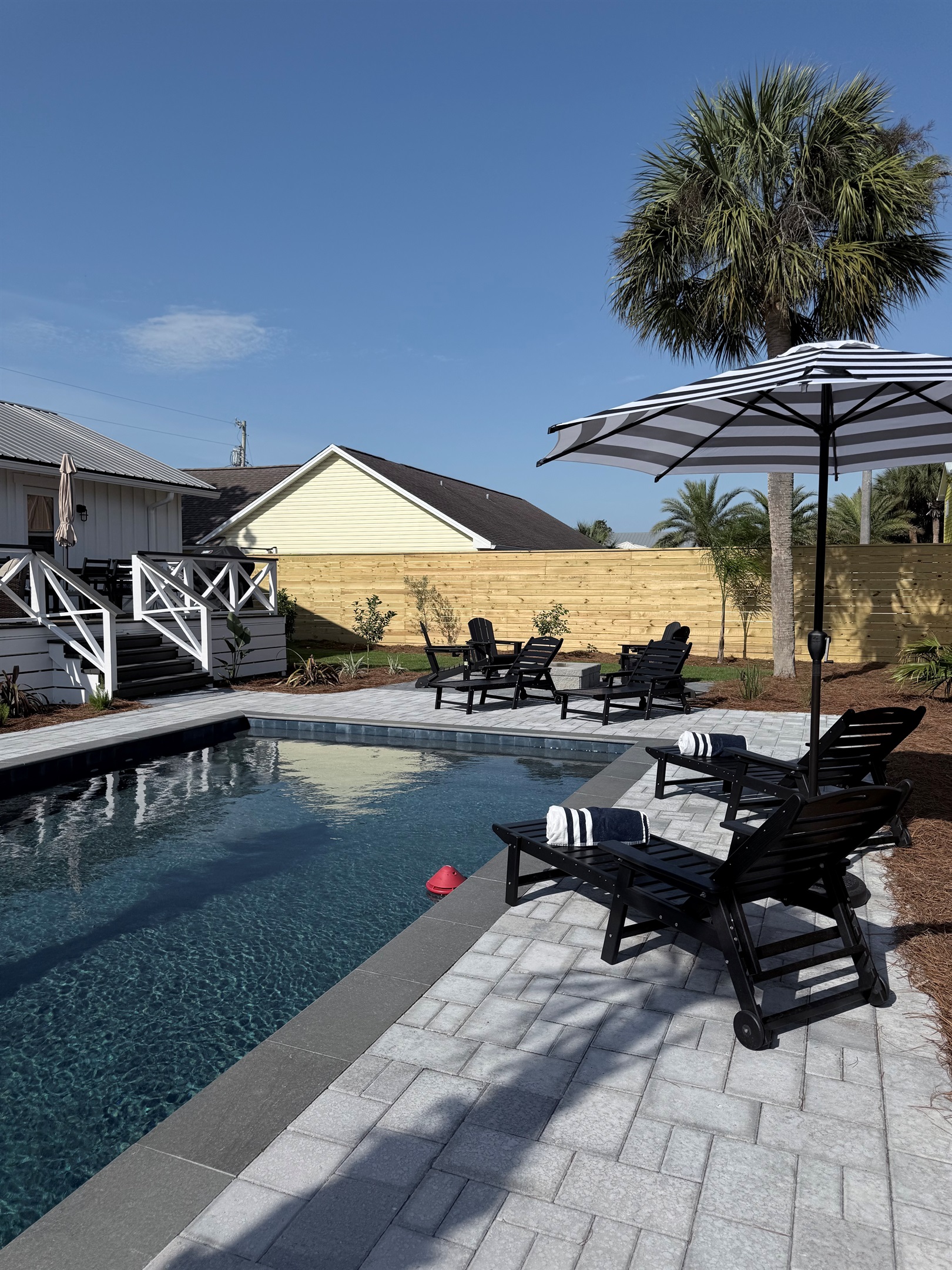 Pool heating during shoulder season included 