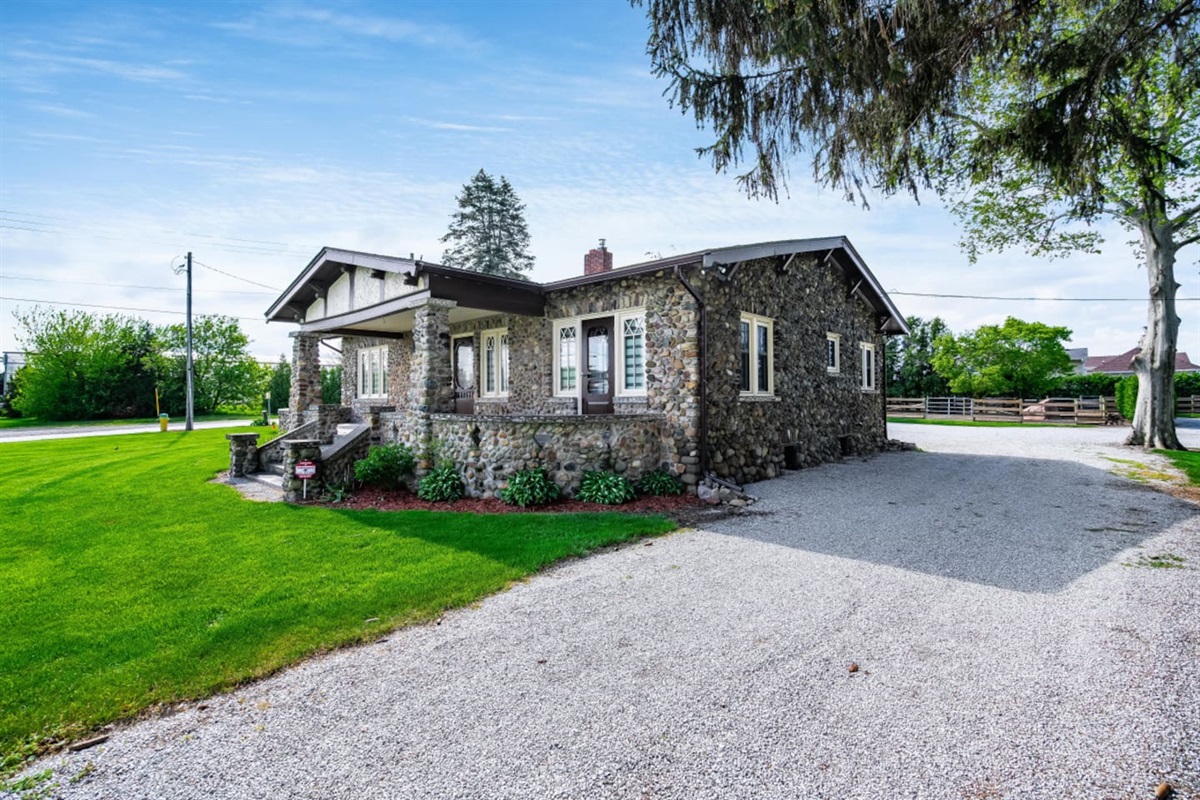 Front Exterior Covered Veranda