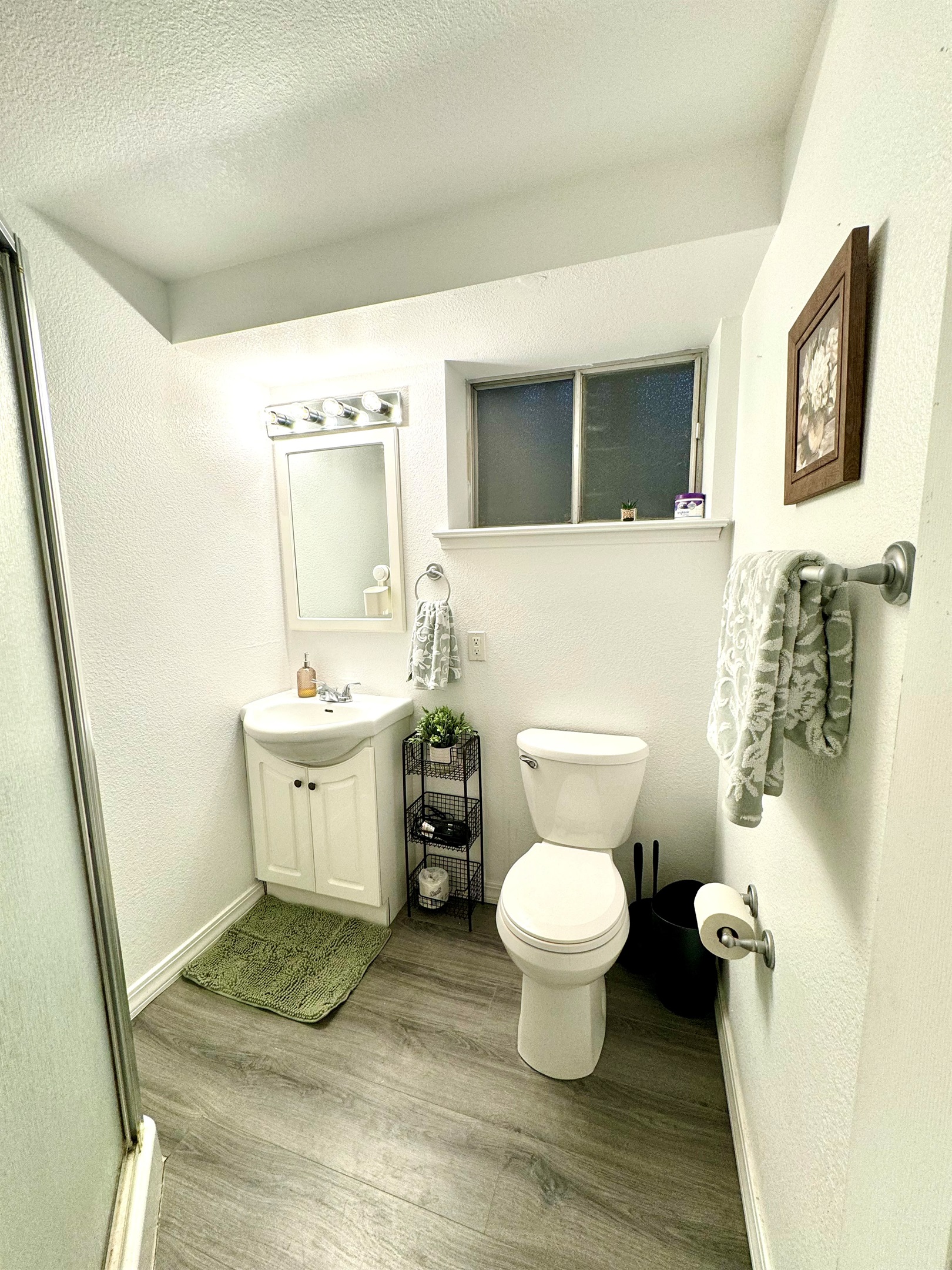 Basement bathroom