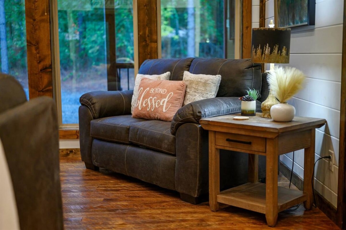 Sink into plush seating, put your feet up, and binge or board game your way to bliss.