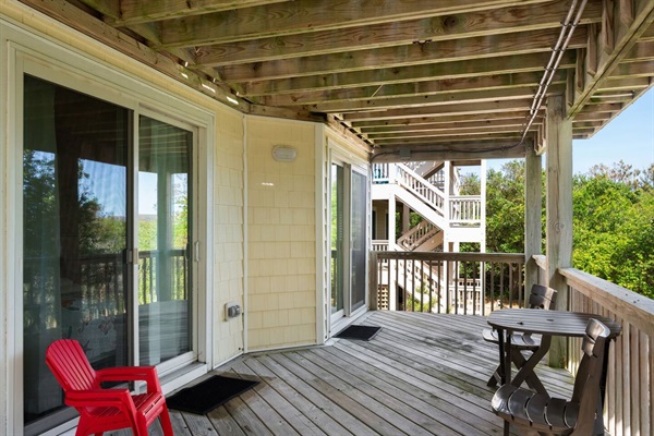 Second floor deck 