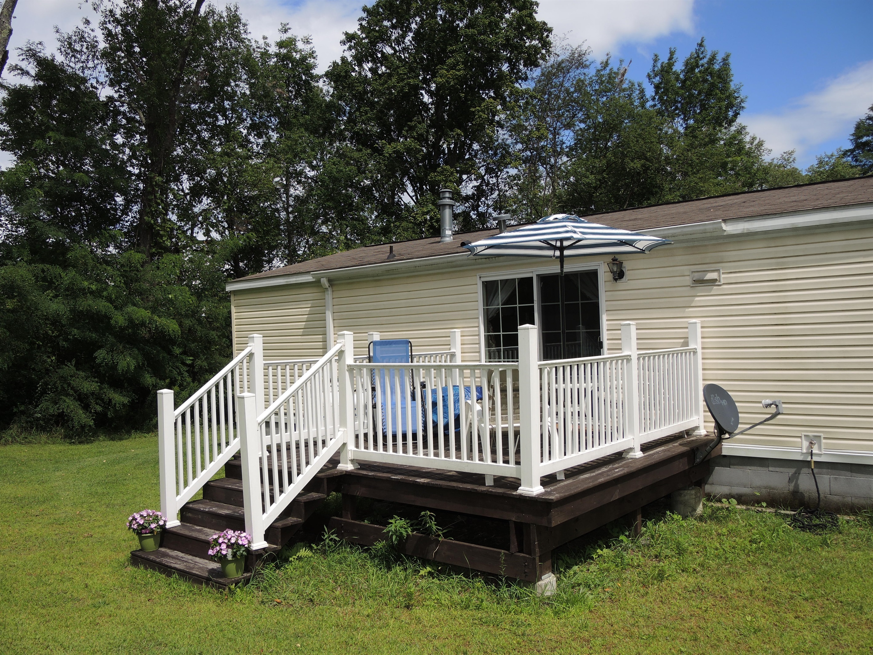 Rear porch