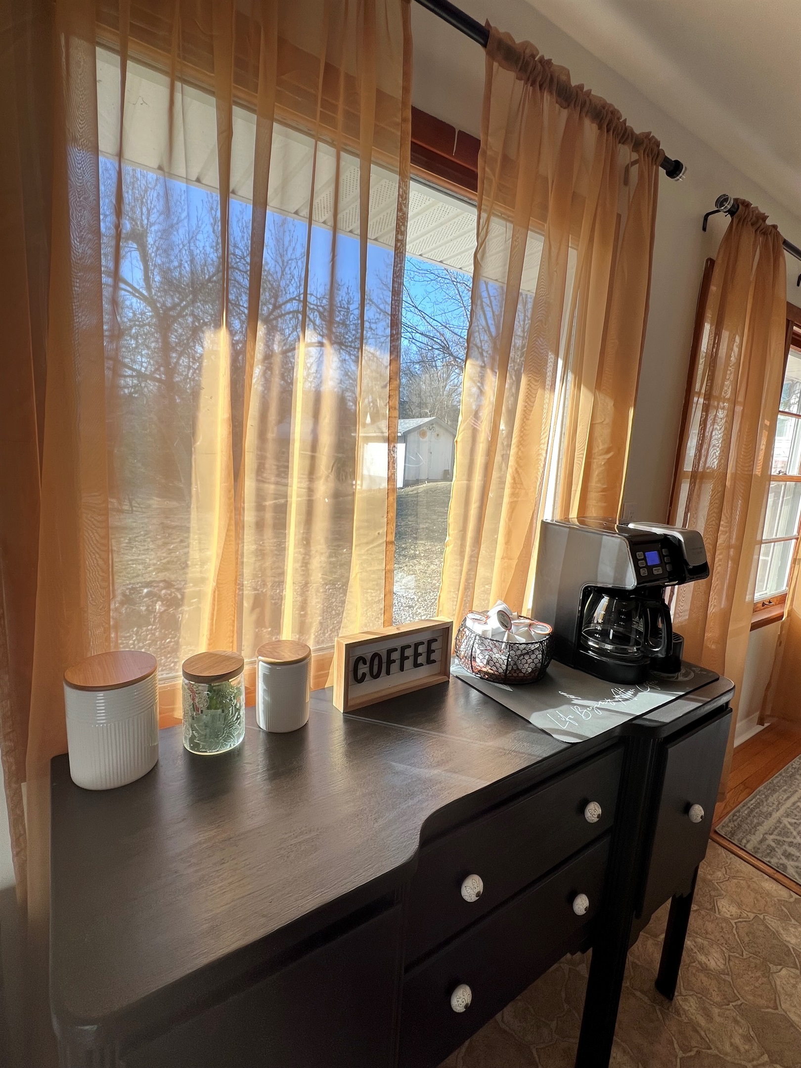 Sunshine with your coffee!