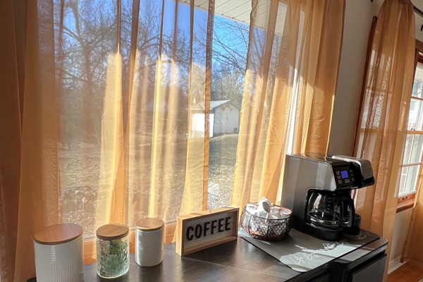 Sunshine with your coffee!