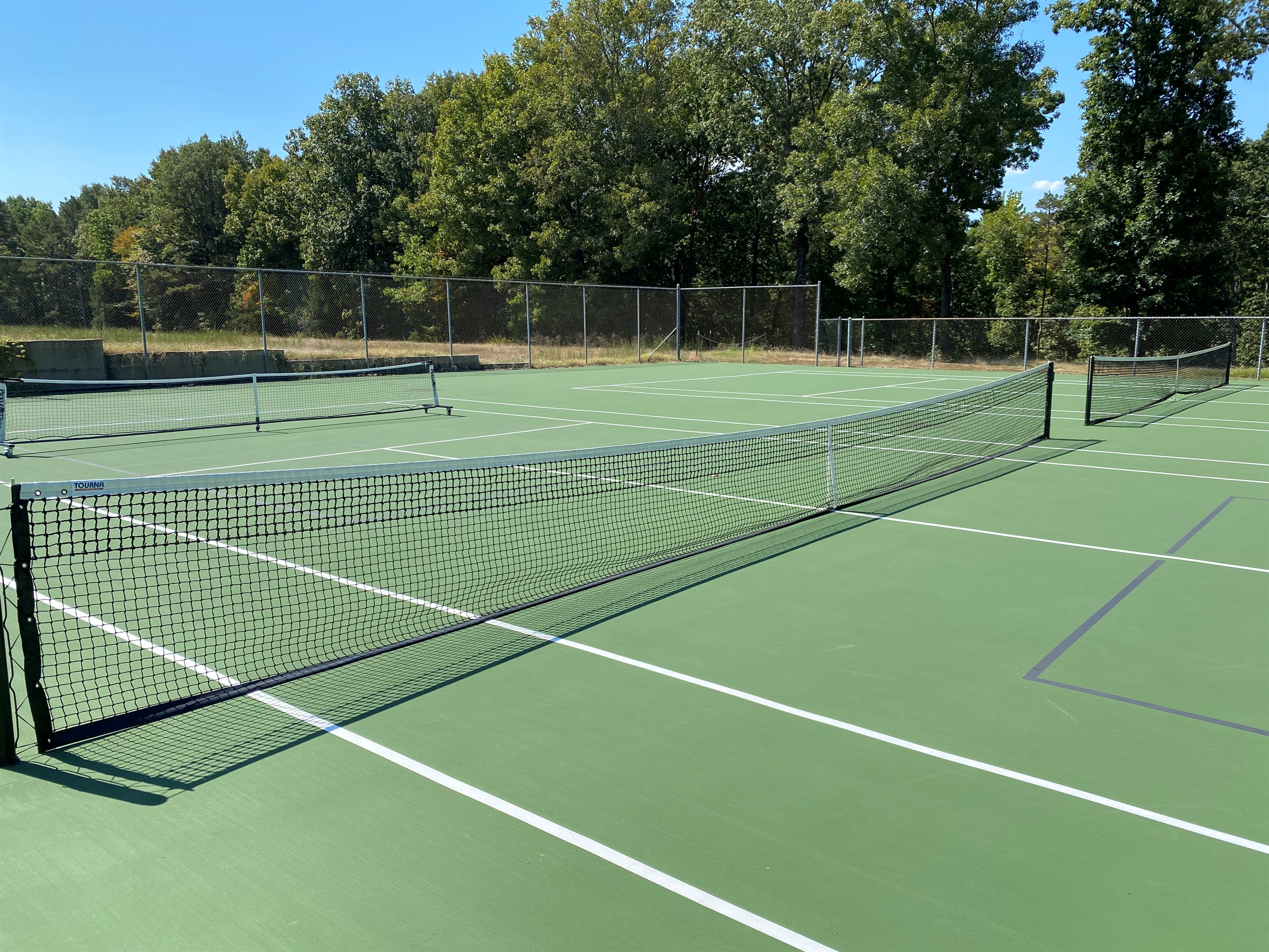 Enjoy a game of tennis or pickleball at the community courts just a few minutes away—great for a little friendly competition.