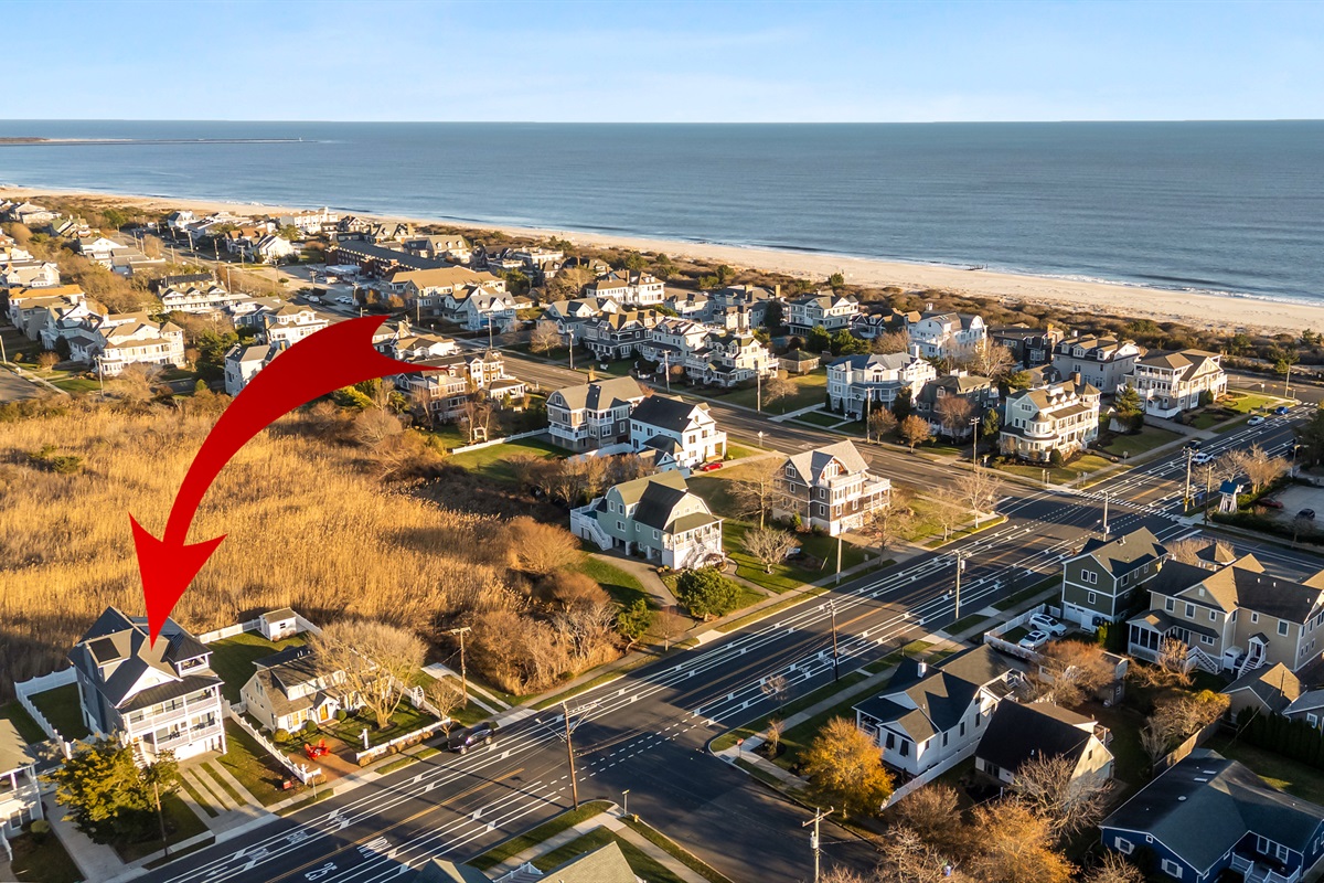 Aerial View Of Property Showing Close Proximity To Beach