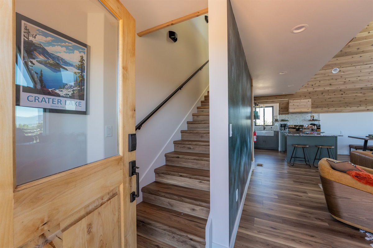 Front Entrance Leading To Open Concept Living Area