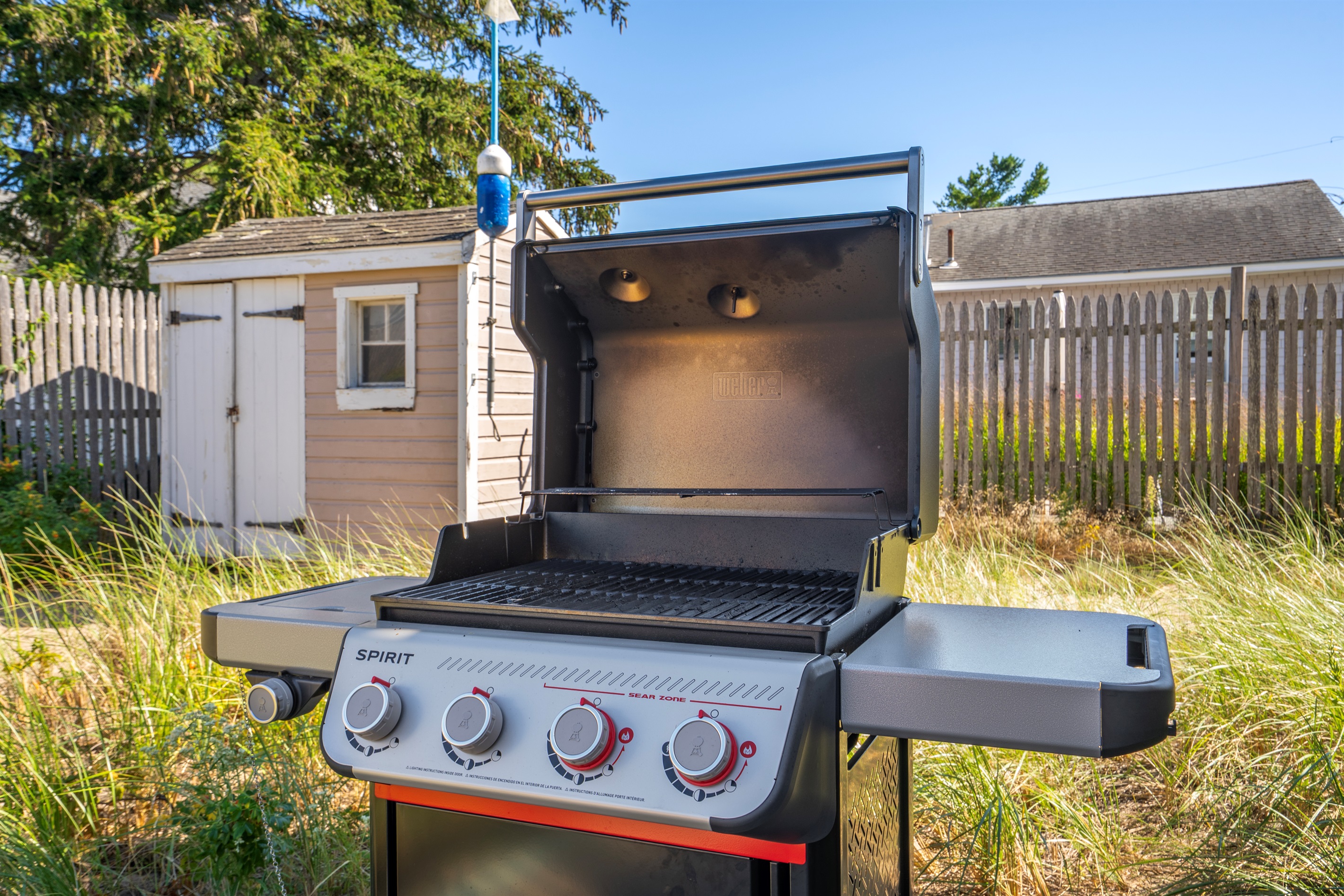 The grill’s ready for your next BBQ — time to cook up something delicious!