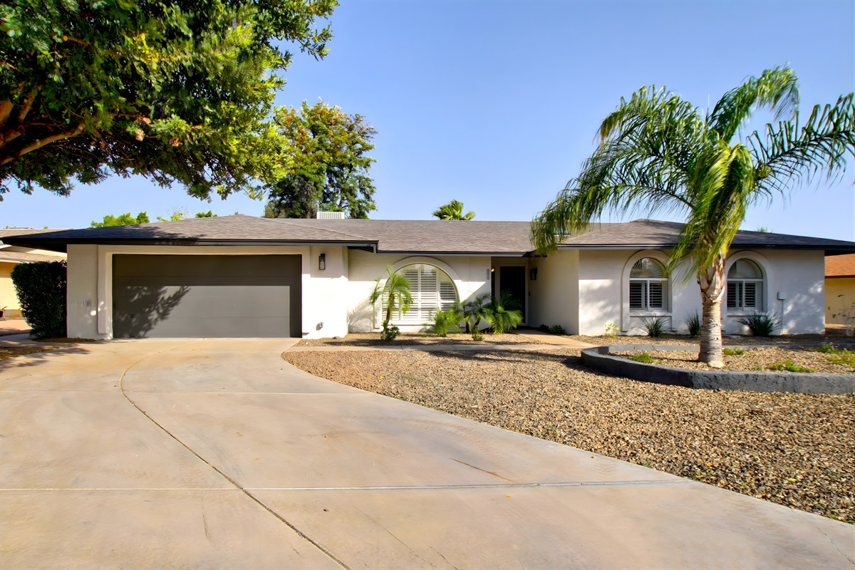 There's plenty of parking available in the garage, in the driveway and on the street.