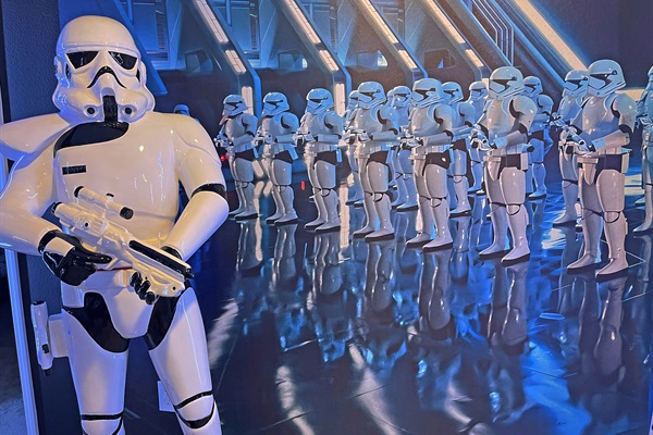 And It's All Guarded By A Life Size Storm Trooper