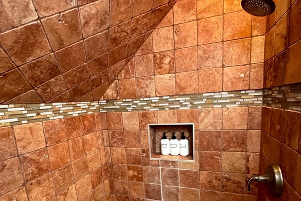 Italian Marble shower
