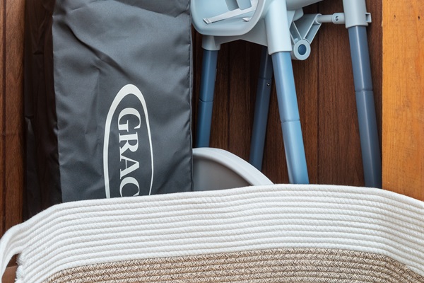 Designed with families in mind—enjoy kid-friendly extras like a high chair, pack and play, toys, and books.