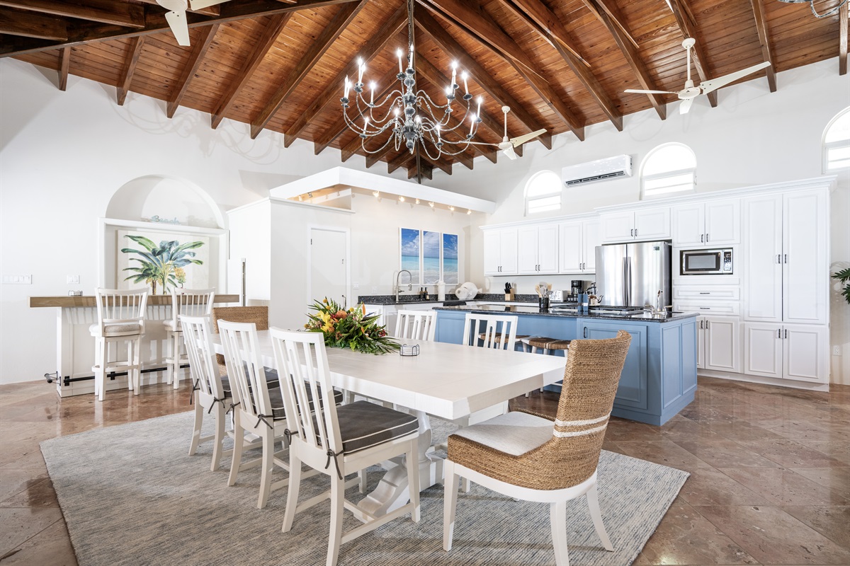 Open-plan living areas ideal for large gatherings and memorable moments.