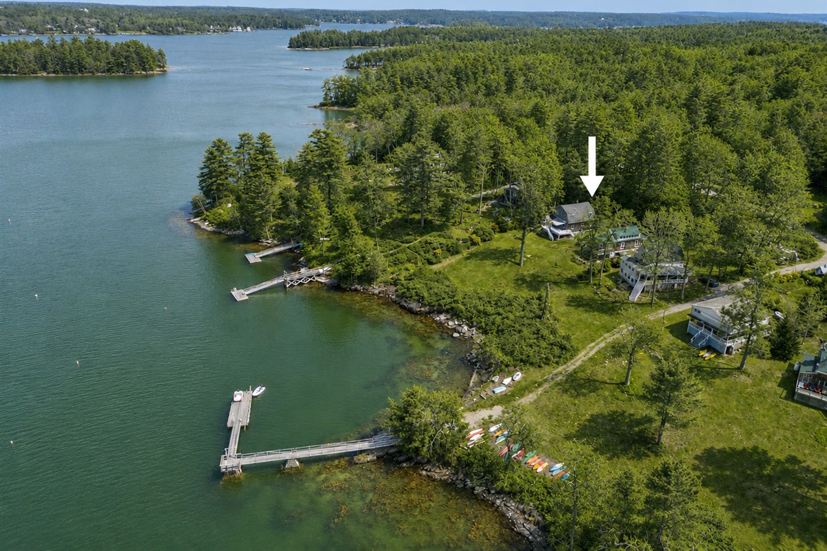 Located in Harpswell, about 15 minutes from Brunswick 