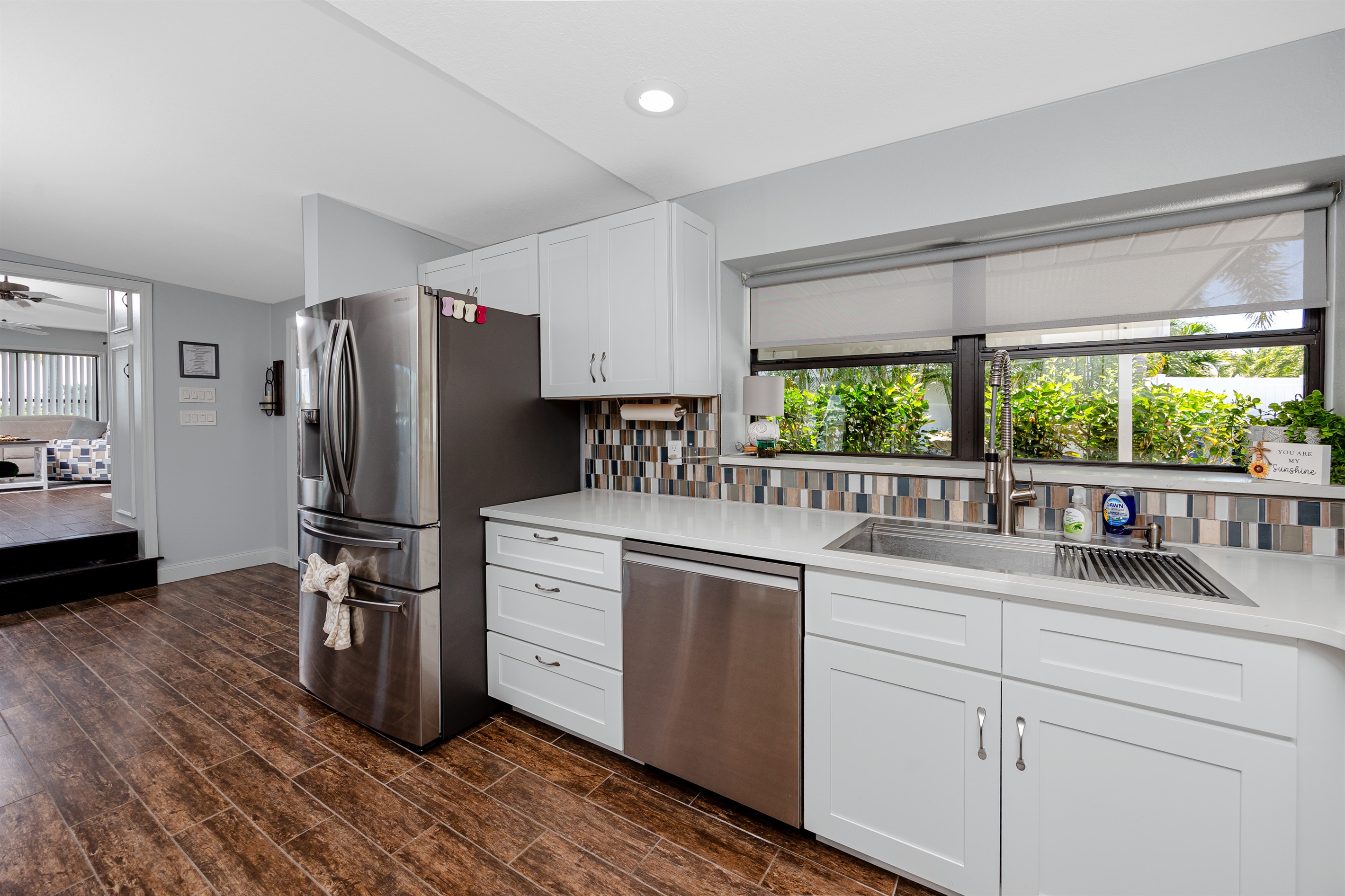 Fully stocked kitchen