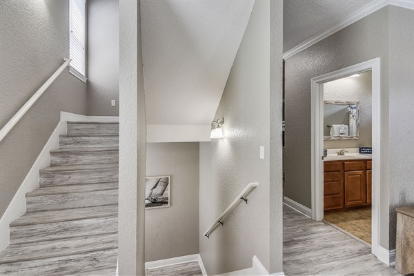 Stairway on 2nd floor