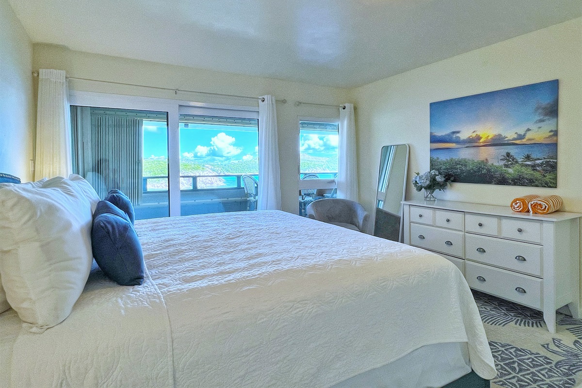 Bedrooms with breezy layouts and functional storage mean you can stay organized and relaxed.