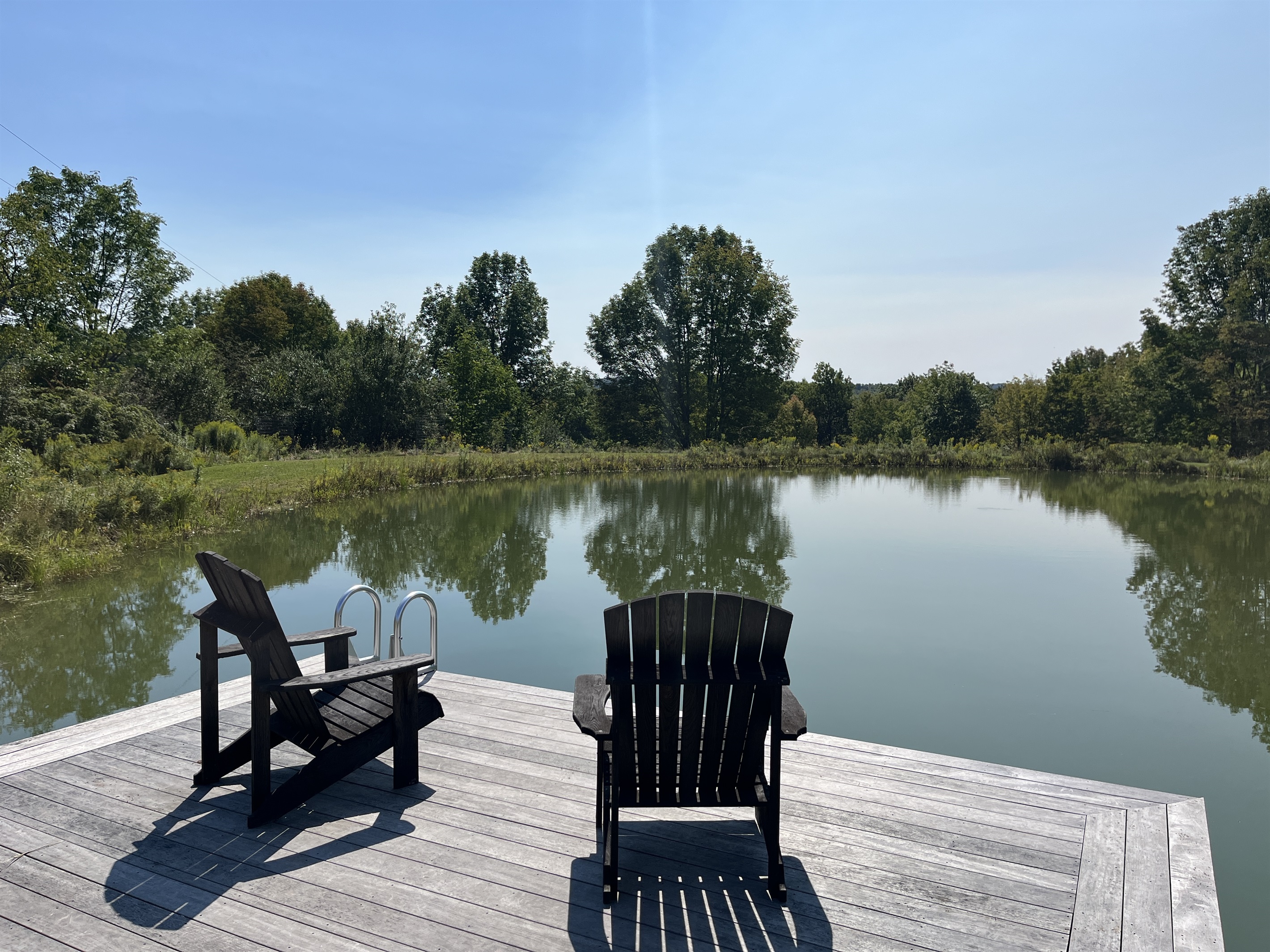 Sit and enjoy the sunset, swim or fish too!