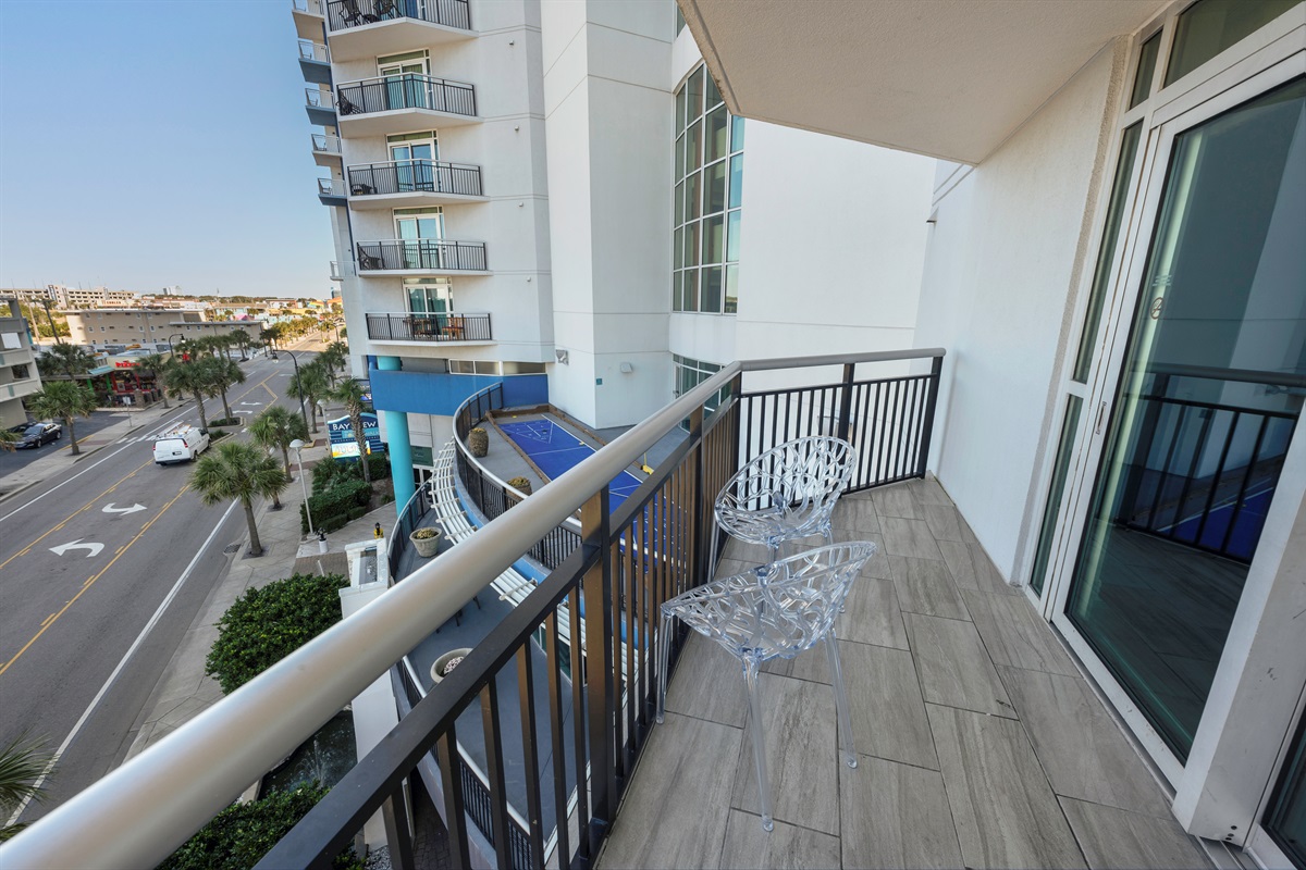 Amazing View from the Balcony!