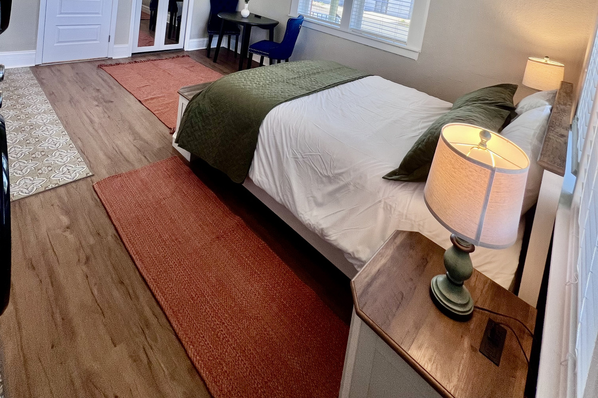 Every detail in this stylish suite is designed for you to relax and unwind.