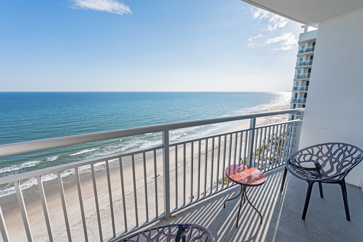 Breathtaking Views from Balcony!