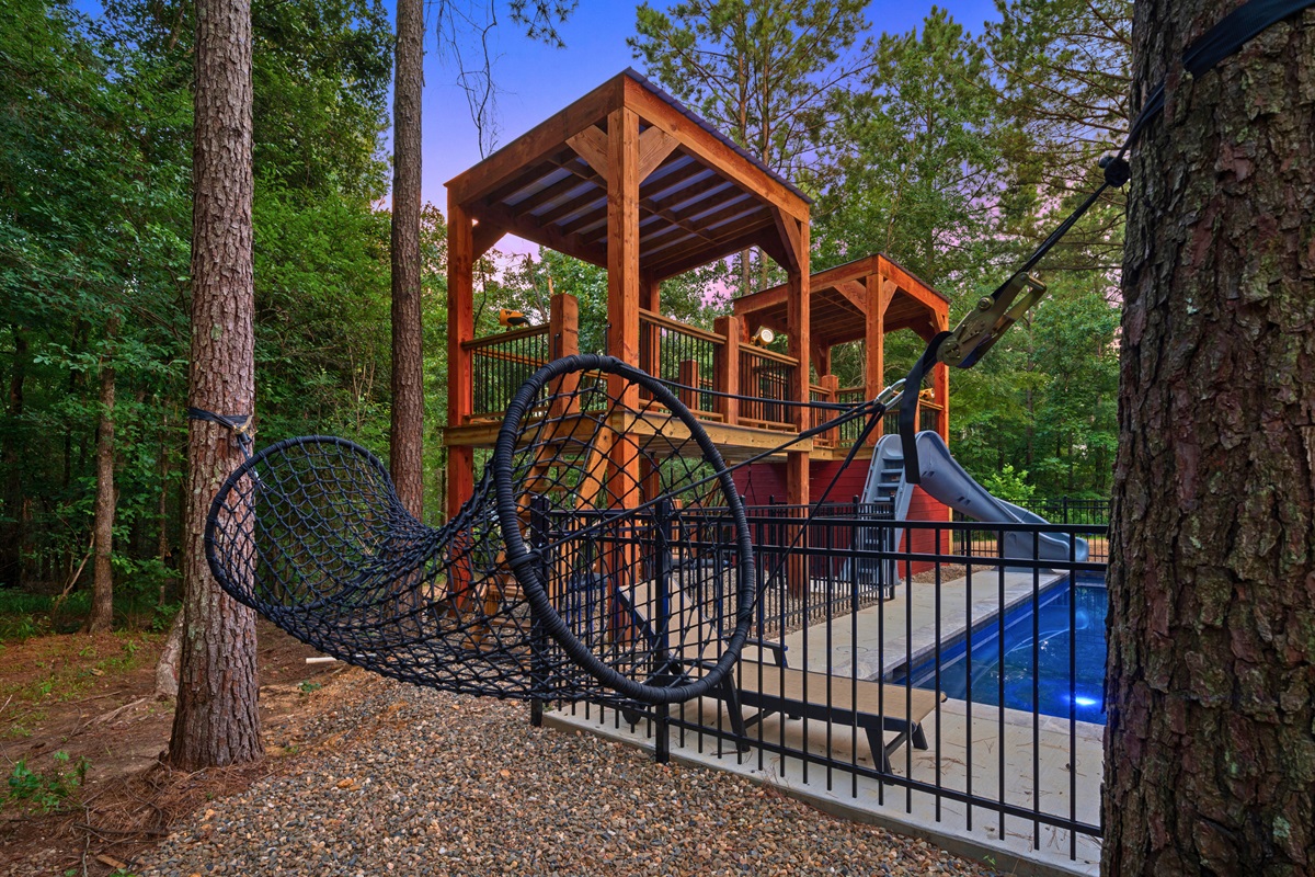 From slides to twisty tubes, this new pool playground brings the fun right to your doorstep.