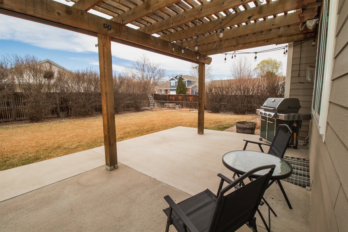 Backyard Patio