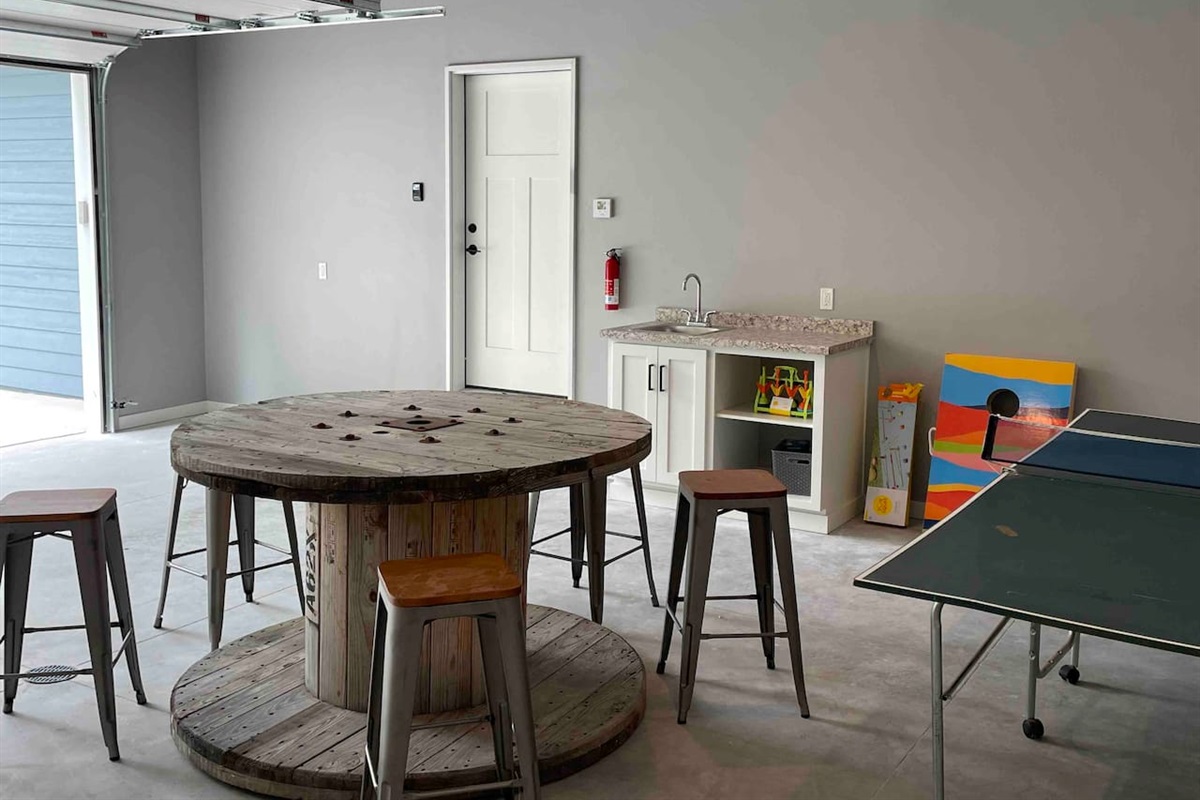 House #1 - Garage/rec space