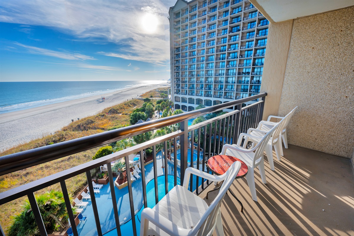 Amazing View from the Balcony!