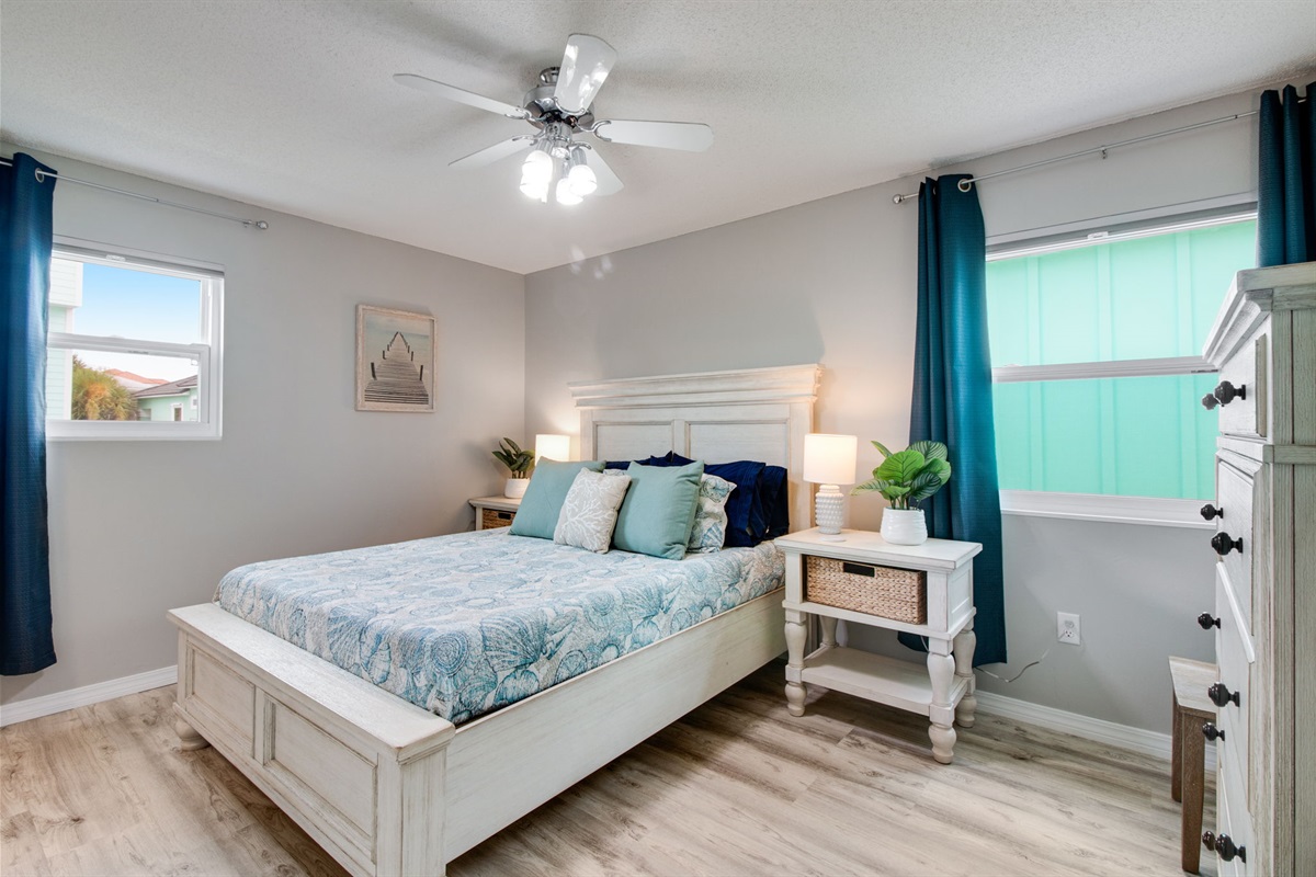 Queen bed