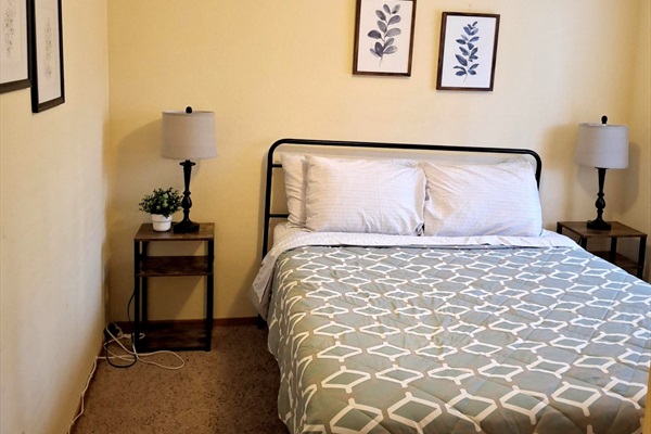 Guest Bedroom with Queen Bed