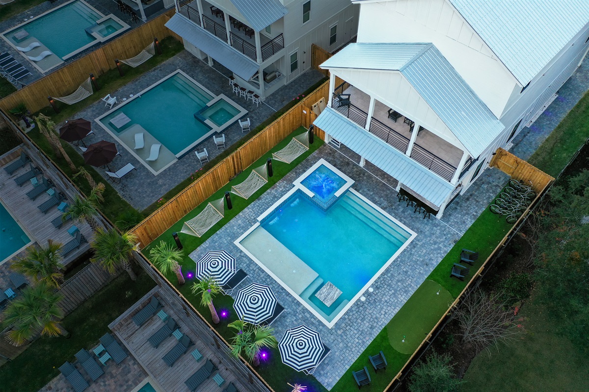 Aerial shot of Endless Summer!