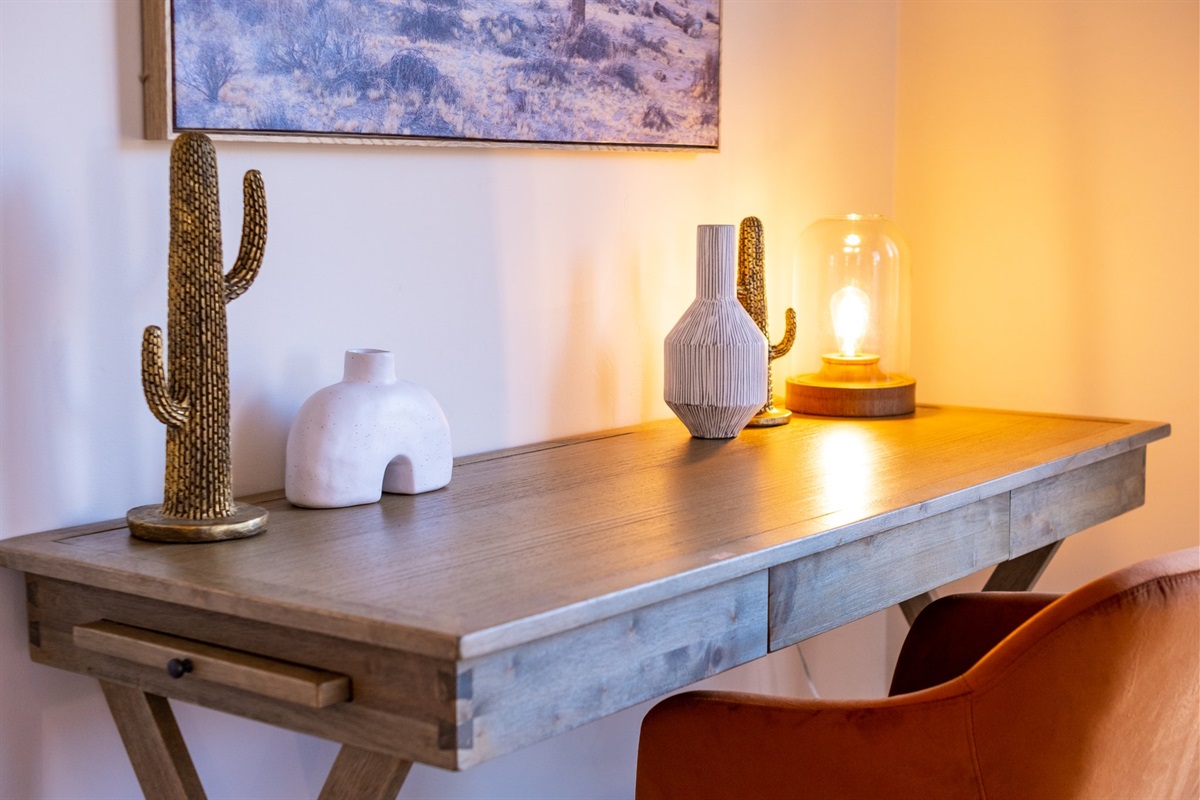 Work Station With A Vibe!