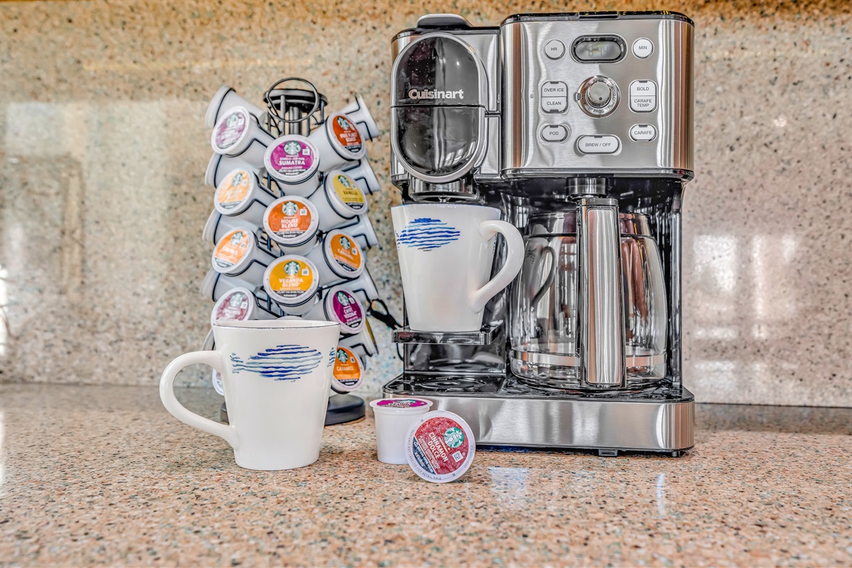 The only thing that will make that open ocean water view better, is a great cup of coffee to go with it.