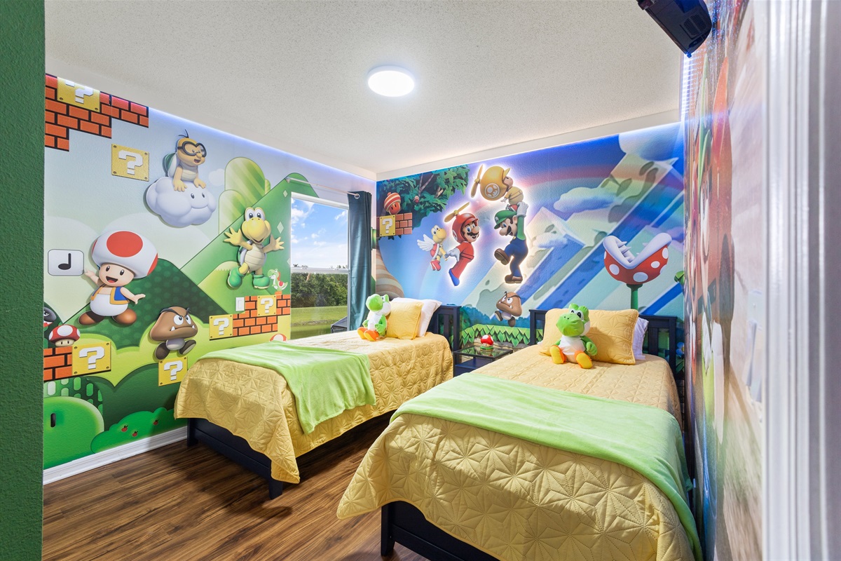 Bedroom 3 Mario Themed Room