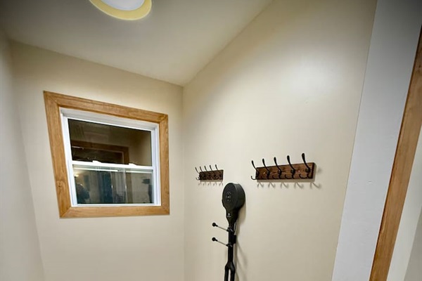 Hedgehog boot and glove dryer for your convenience.