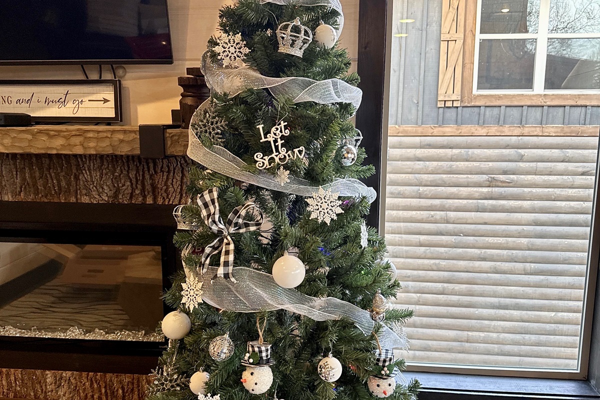 All lit up and ready for the holidays — it's giving cozy cabin 🎄✨ Come-hither vibes.