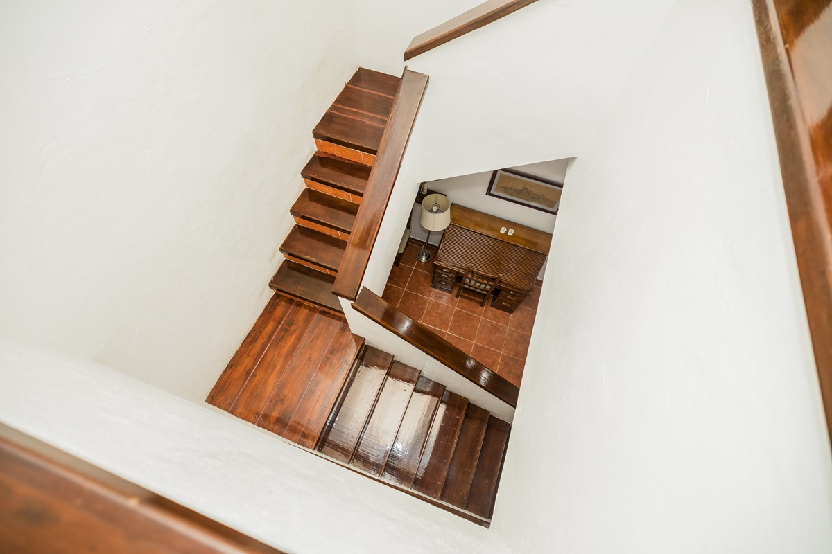 Stairs to Second Floor