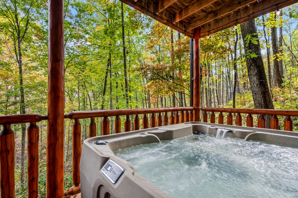 Perfect spot to soak under the stars