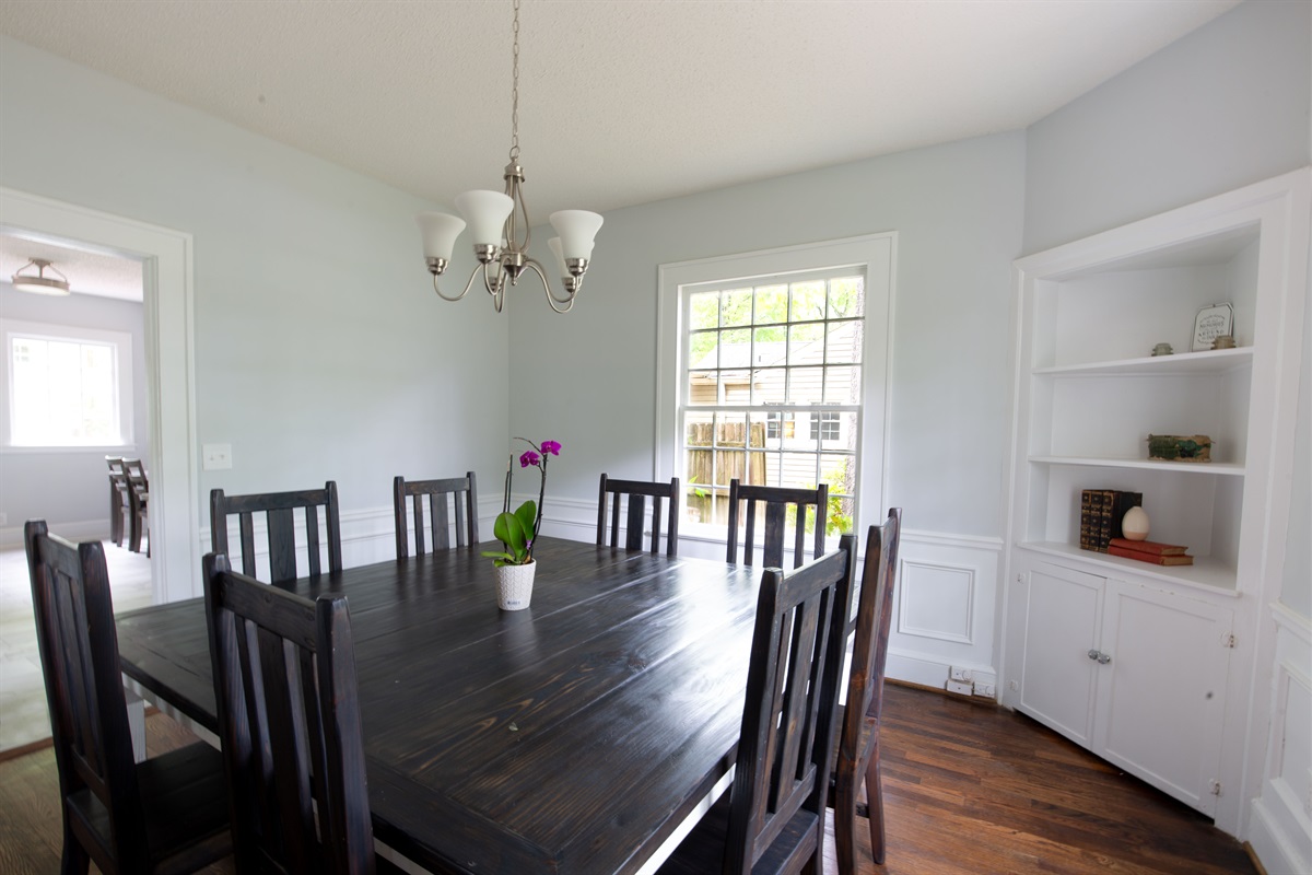 Dining Room showing view into kitchen