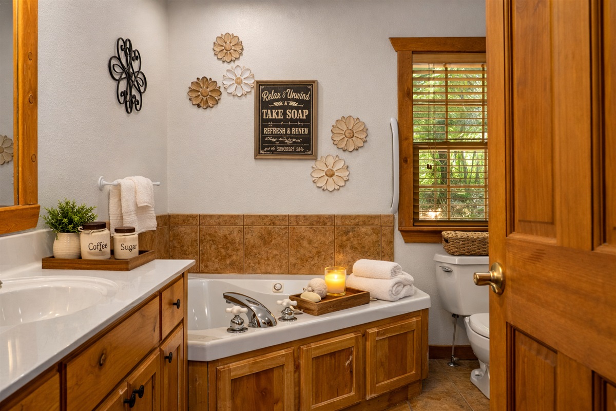 relax, soak, and unwind