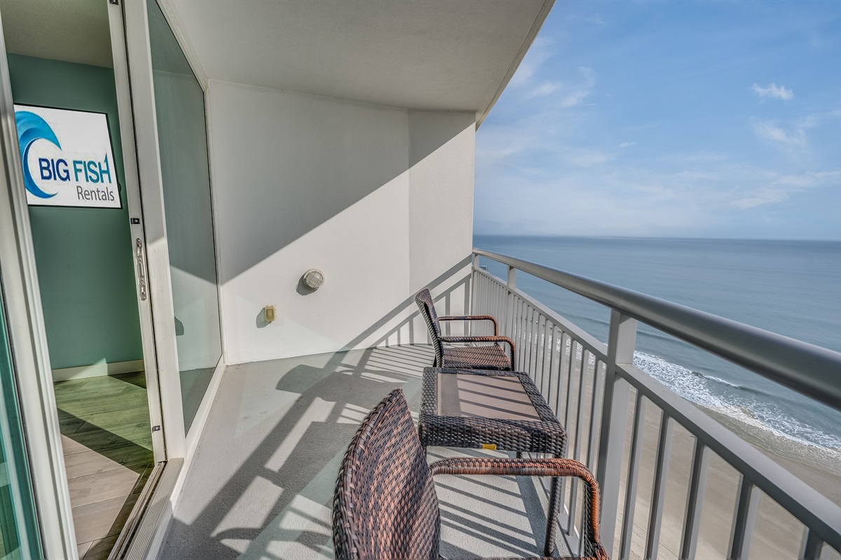 Amazing View from the Balcony!